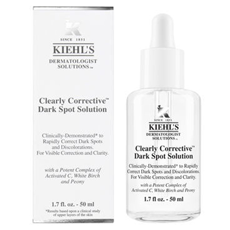 KIEHL'S,Clearly Corrective Dark Spot Solution 50ml,เซรั่ม,ลดเลือนจุดด่างดำ,kiehl's รีวิว ,kiehl's ราคา ,kiehl's ขายที่ไหน