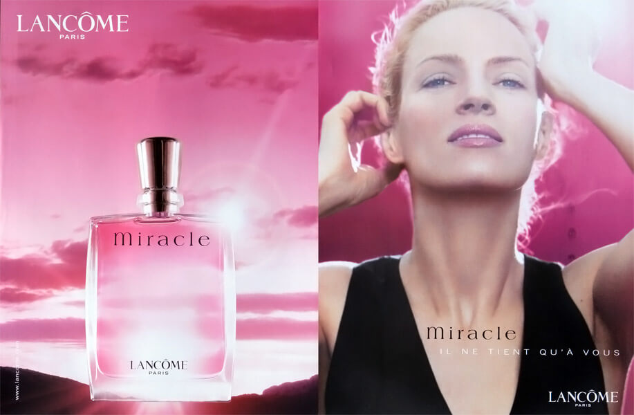 Lancome , Miracle Eau De Parfum 100ml , น้ำหอม , น้ำหอมลังโคม , ลังโคม , น้ำหอมกลิ่นดอกไม้ , น้ำหอมกลิ่นสดชื่น