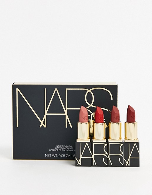 NARS, NARS Never Enough Mini Lipstick Coffret, NARS Never Enough Mini Lipstick Coffret รีวิว, NARS Never Enough Mini Lipstick Coffret ราคา, NARS Never Enough Mini Lipstick Coffret ของแท้, NARS Never Enough Mini Lipstick Coffret 1.6 g. x 4