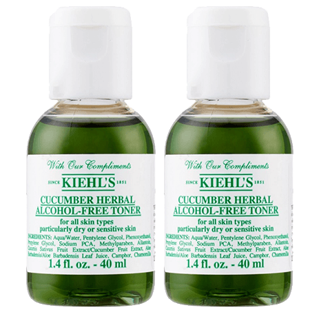 Kiehl's,Cucumber Herbal Alcohal-Free Toner,Cucumber Herbal Alcohal-Free Toner 40 ml,Toner,โทนเนอร์,คิลส์,รีวิว Cucumber Herbal Alcohal-Free Toner