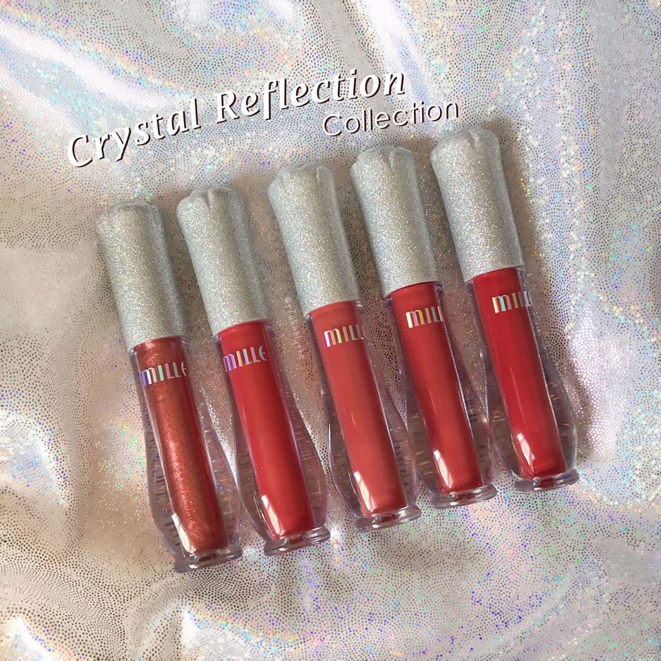 Mille, Mille รีวิว, Mille ราคา, Mille Crystal Reflection Satin Glaze Lip, Mille Crystal Reflection Satin Glaze Lip รีวิว, Mille Crystal Reflection Satin Glaze Lip ราคา, Crystal Reflection Satin Glaze Lip, Mille Crystal Reflection Satin Glaze Lip 1.7ml, Mille Crystal Reflection Satin Glaze Lip #04 Brick Rose, ลิปแมตต์, ลิปกลอส, ลิปสติก, ลิป