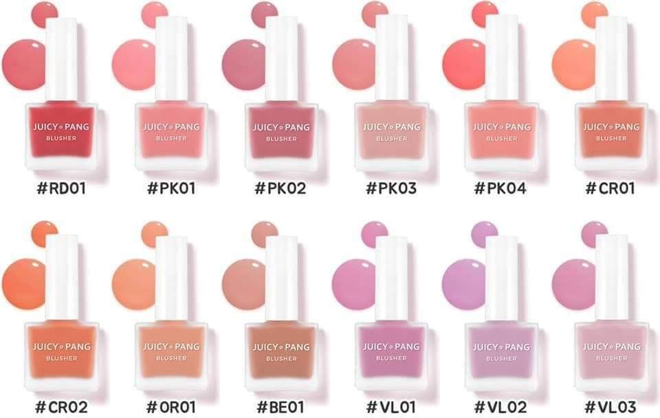 A'PIEU, A'PIEU รีวิว, A'PIEU ราคา, A'PIEU Juicy Pang Water Blusher, A'PIEU Juicy Pang Water Blusher รีวิว, A'PIEU Juicy Pang Water Blusher ราคา, Juicy Pang Water Blusher, A'PIEU Juicy-Pang Water Blusher 9g, A'PIEU Juicy-Pang Water Blusher #PK02, A'PIEU Juicy-Pang Water Blusher #PK02 9g, บลัชออน, บลัชออนสูตรน้ำ