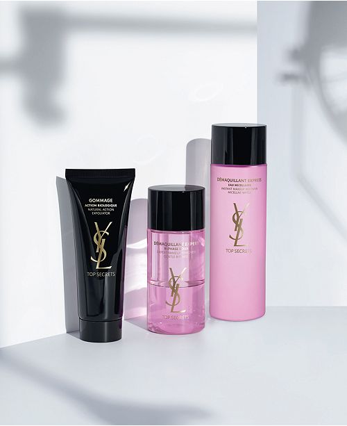 Yves Saint Laurent Instant Makeup Remover Micellar Water คลีนซิ่งวอเตอร์เช็ดเครื่องสำอางจาก Yves Saint Laurent ล้างสะอาดหมดจดแม้กระทั่งเครื่องสำอางกันน้ำที่ติดทนนาน