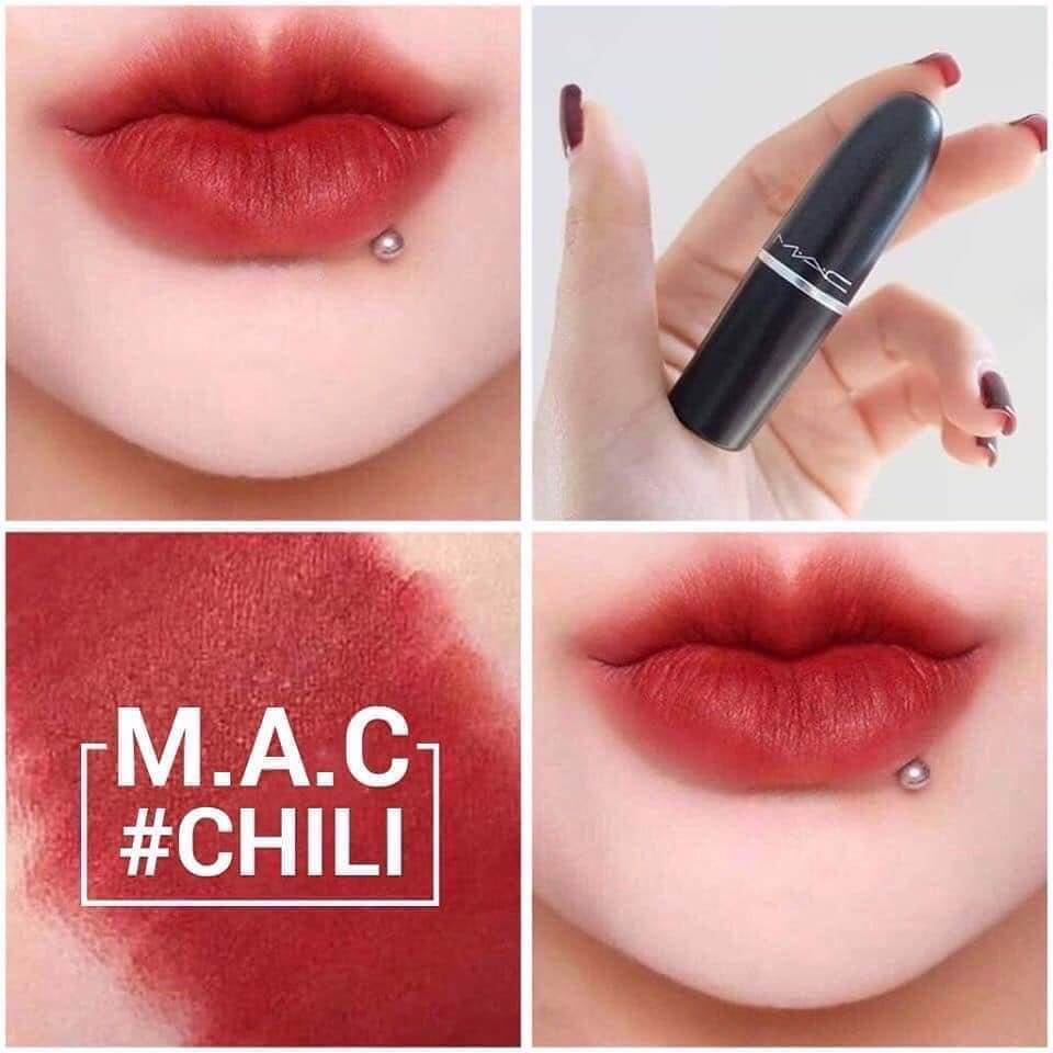 MAC Matte Mini Lipstick #Chili 