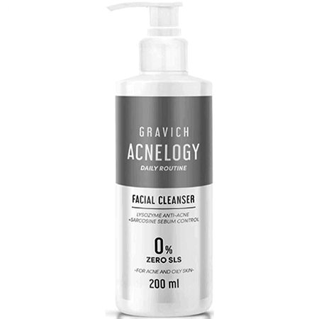 Gravich,Acnelogy Corrective Facial Cleanser,Cleanser,เจลล้างหน้า,คลีนเซอร์