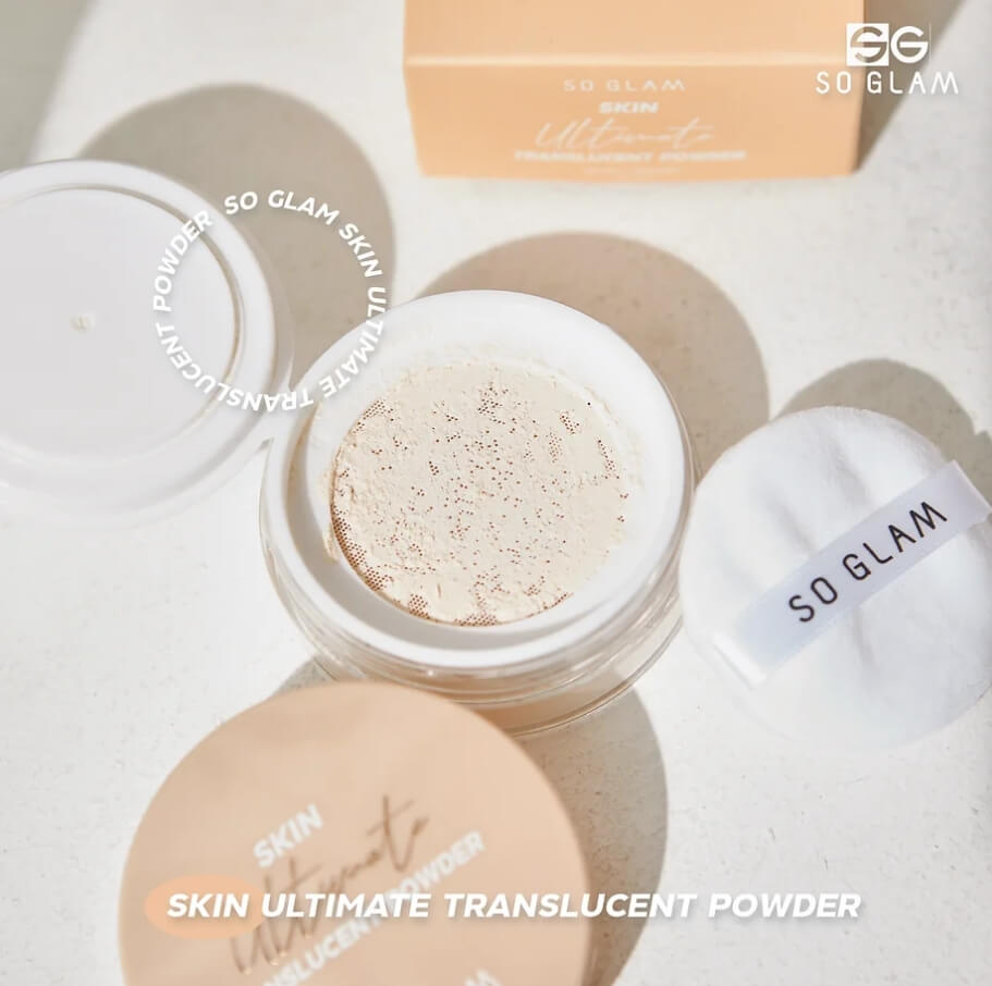 So Glam,So Glam Skin Ultimate Translucent Powder ,แป้งฝุ่นโปร่งแสง,แป้งโปร่งแสง