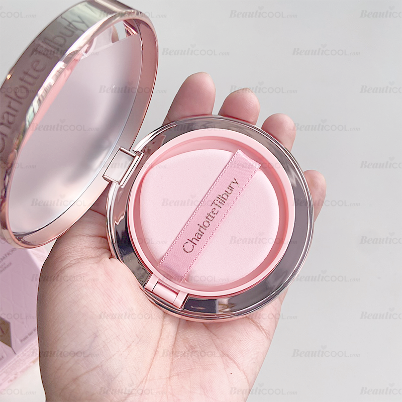 Charlotte Tilbury Pillow Talk Beautifying Cushion foundation 12g #2C FAIR (กล่องมีตำหนิ ไม่มีผลต่อการใช้งาน)