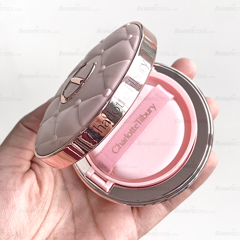 Charlotte Tilbury Pillow Talk Beautifying Cushion foundation 12g #2C FAIR (กล่องมีตำหนิ ไม่มีผลต่อการใช้งาน)