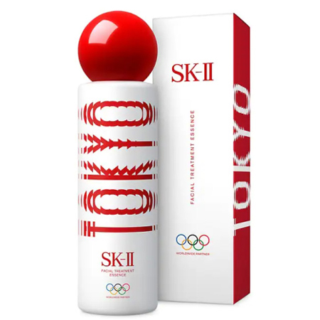SK-II 2021 Olympic Limited Edition Facial Treatment Essence 230 ml (RED) พิเทร่าเอสเซนส์ขวดลิมิเต็ดคอลเลคชั่นโอลิมปิก ให้ผิวสวยกระจ่างใส รูขุมขนกระชับ คงความอ่อนเยาว์