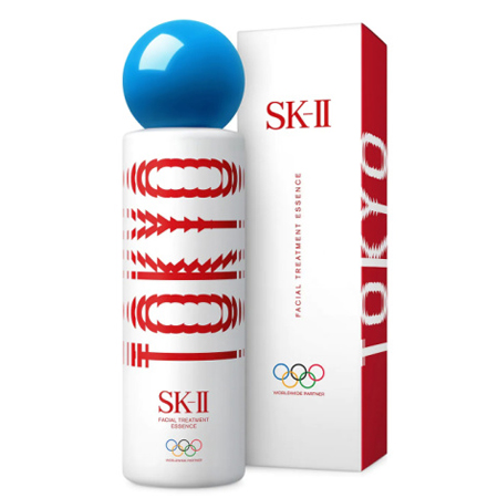SK-II 2021 Olympic Limited Edition Facial Treatment Essence 230 ml (BLUE) พิเทร่าเอสเซนส์ขวดลิมิเต็ดคอลเลคชั่นโอลิมปิก ให้ผิวสวยกระจ่างใส รูขุมขนกระชับ คงความอ่อนเยาว์