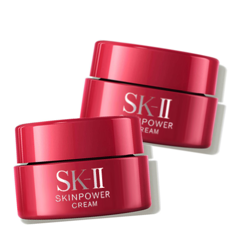 SK-II แพ็คคู่!! Skin Power Cream 2.5g สูตรใหม่! อีกระดับของผิวกระชับในทุกองศา ให้ผิวดูอ่อนเยาว์ เรียบเนียนกระชับ เปล่งประกายเจิดจรัส